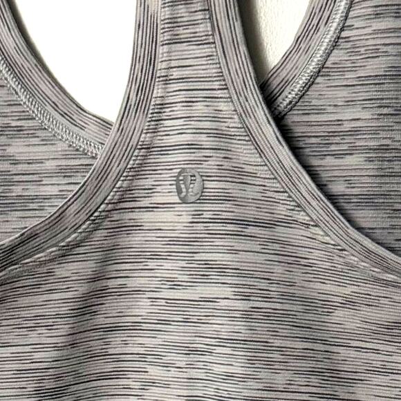 Lululemon Gray Striped Tank Top - Picture 4 of 7